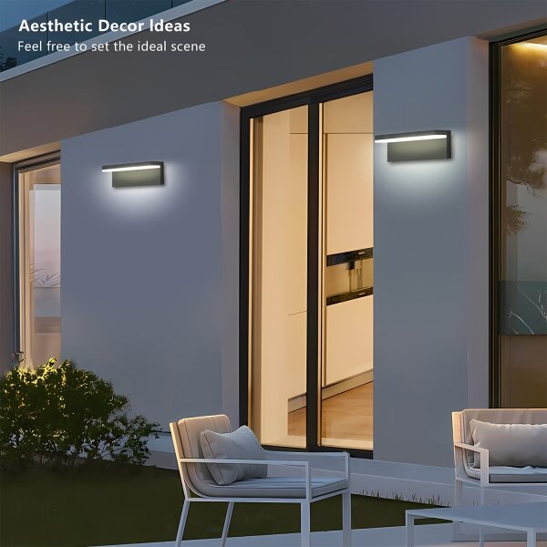 Brilagi - Applique da esterno LED TESSI LED/10W/230V antracite IP54