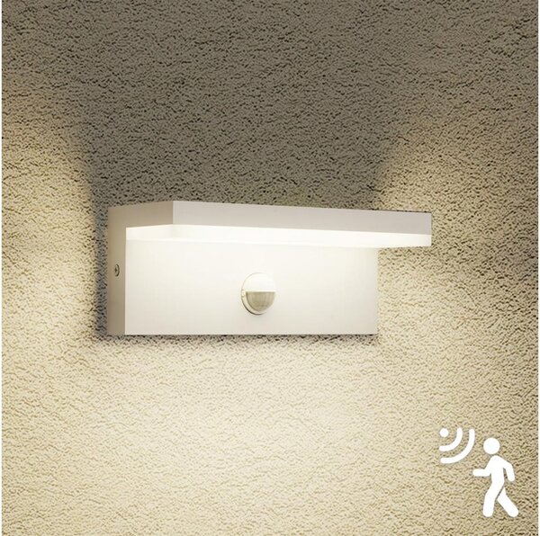 Brilagi - LED applique da esterno con sensore TESSI LED/10W/230V bianco IP54