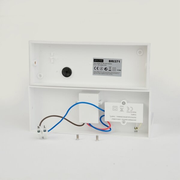 Brilagi - LED applique da esterno con sensore TESSI LED/10W/230V bianco IP54