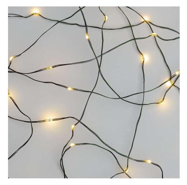 Catena luminosa natalizia LED da esterno 40xLED/9m IP44 bianco caldo