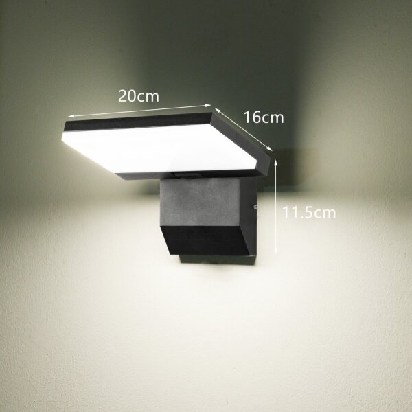 Immax 08512L - Applique da esterno LED MODERN/18W/230V IP65