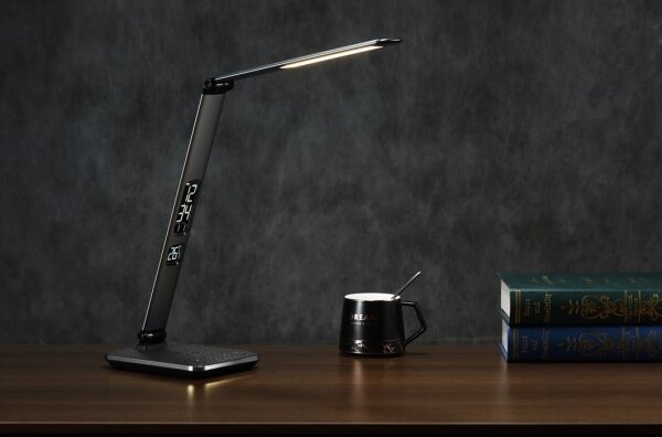 Immax 09105L - Lampada da tavolo LED+CCT dimmerabile con ricarica wireless Qi IDEAL 8,5W/230V