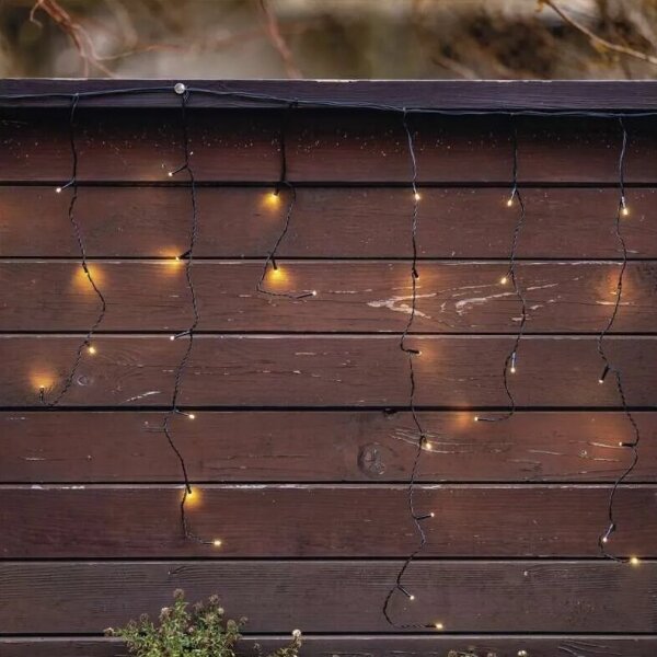 LED Catena per esterni 100xLED/2,5x0,9m IP44 bianco caldo