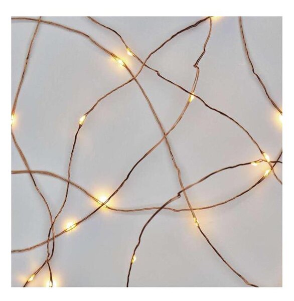 Catena luminosa LED da esterno 40xLED/9m IP44, bianco caldo
