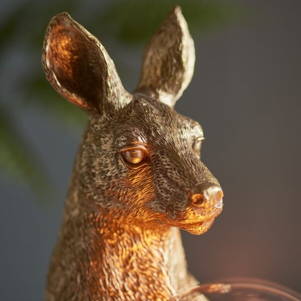 Endon 95075 - Lampada da tavolo KANGAROO 1xE27/10W/230V dorata