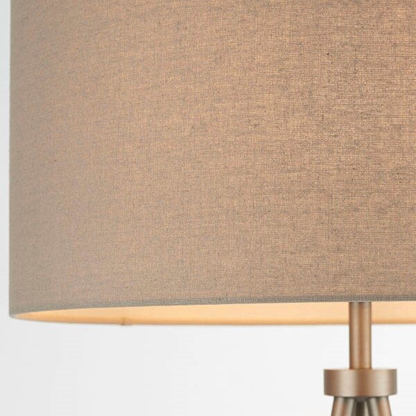 Endon 66987 - Lampada da terra TRI 1xE27/60W/230V beige