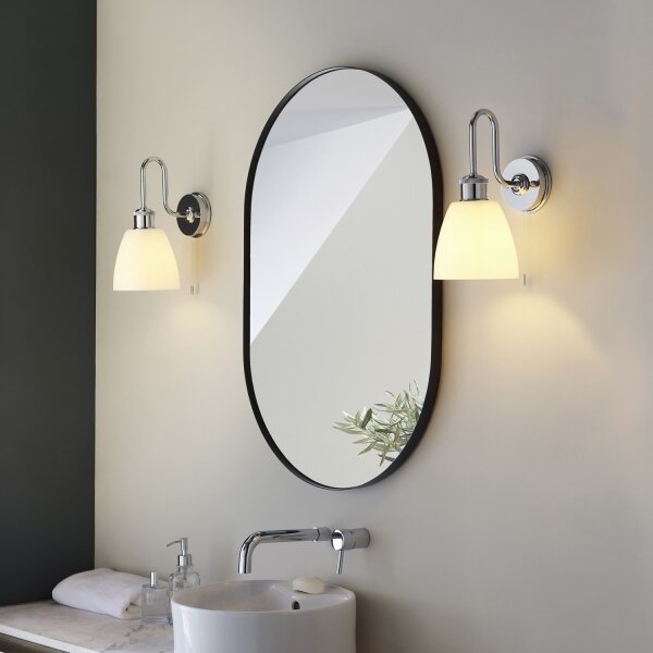 Endon 95506 -Applique da bagno PIPER 1xE27/10W/230V IP44 cromo lucido