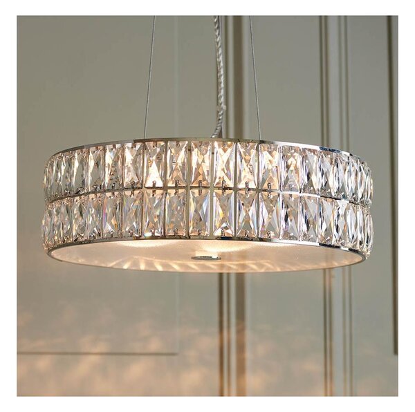 Endon 76513 - Lampadario LED sospeso su cavo VERINA 5xLED/5W/230V cromo lucido