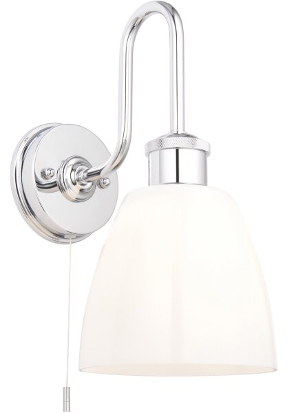 Endon 95506 -Applique da bagno PIPER 1xE27/10W/230V IP44 cromo lucido