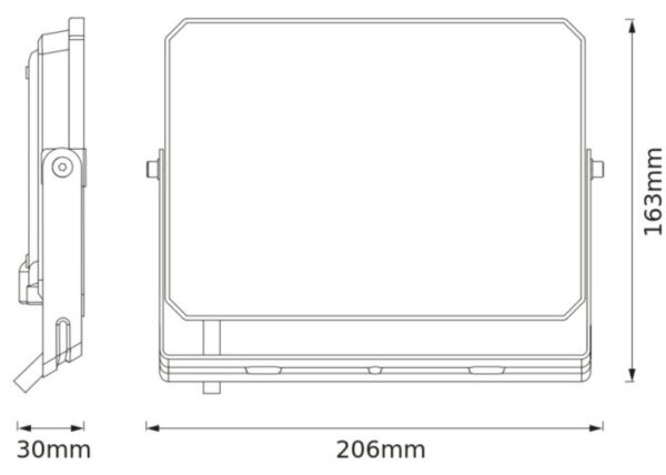 Osram - Proiettore LED FLOODLIGHT/50W/230V 3000K IP65