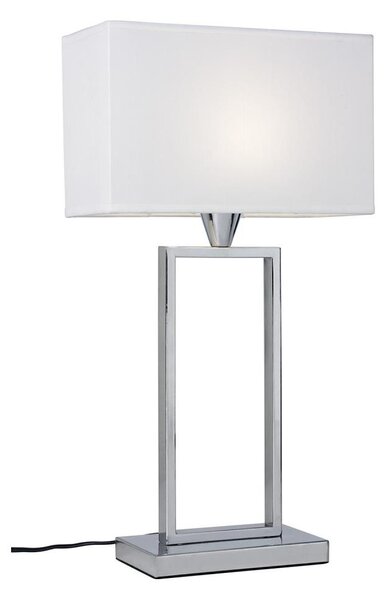 Cottex B2821K - Lampada da tavolo KENSINGTON 1xE14/40W/230V, argento