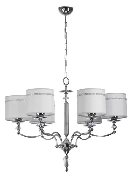 Jupiter 1426- Lampadario a sospensione con catena HILTON 6xE27/60W/230V