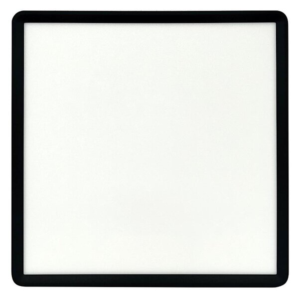 Plafoniera LED/32W/230V 3000/4000/6500K 40x40 cm nero