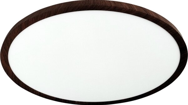 Plafoniera da soffitto LED/32W/230V 3000/4000/6500K diam. 40 cm marrone
