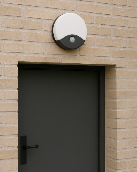 Applique da esterno LED con sensore di movimento LED/18W/230V IP44 antracite