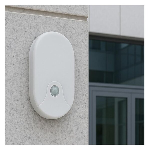 Applique da esterno a LED con sensore di movimento LED/18W/230V IP44 bianco