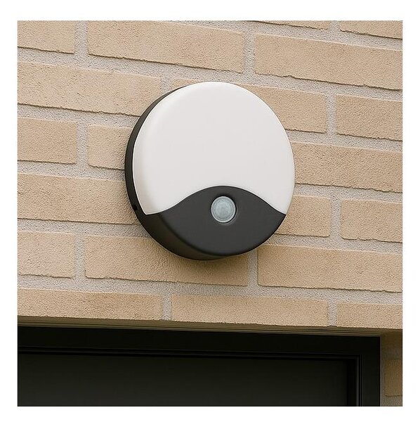 Applique da esterno LED con sensore di movimento LED/18W/230V IP44 antracite