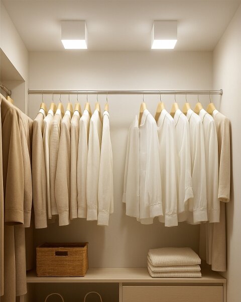 Faretto LED/5W/230V 3000/4000/6400K 7,5x7,5 cm bianco