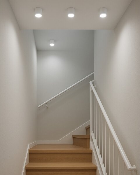 Faretto LED 5W/230V 3000/4000/6400K diam. 7,5 cm, bianco