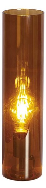 ByRydens 2820580-5512 - Lampada da tavolo FLAKE 1xE27/5W/230V marrone/fumé