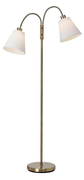 Cottex A1979AV - Lampada da terra DUETT 2xE27/60W/230V
