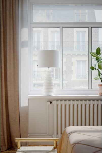 ByRydens 4002770-5506 - Lampada da tavolo BARTHA 1xE27/8W/230V crema