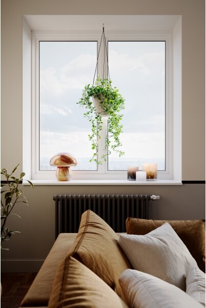 ByRydens 4024540-5507 - Lampada da tavolo MIRA MUSHROOM 1xE27/8W/230V marrone