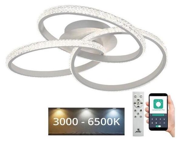 Brilagi - Plafoniera LED dimmerabile COSMOWAVE LED/70W/230V 3000-6500K + telecomando