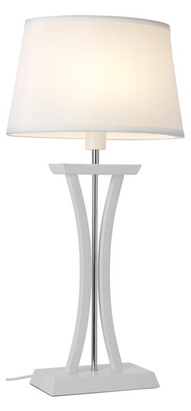 Cottex B2429V - Lampada da tavolo NEW CHELSEA 1xE14/40W/230V bianca