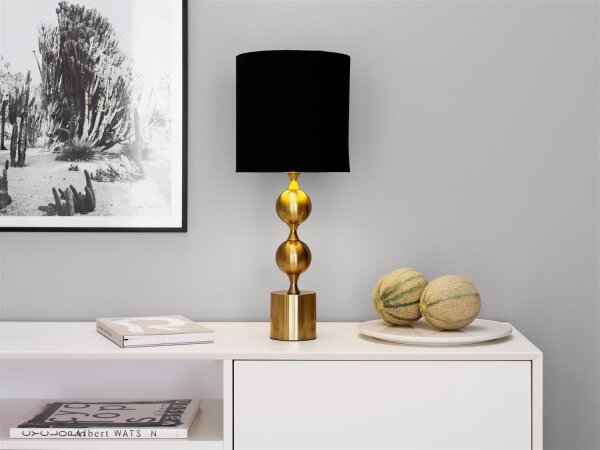 Cottex B2339BM - Lampada da tavolo PRAKT 1xE27/60W/230V