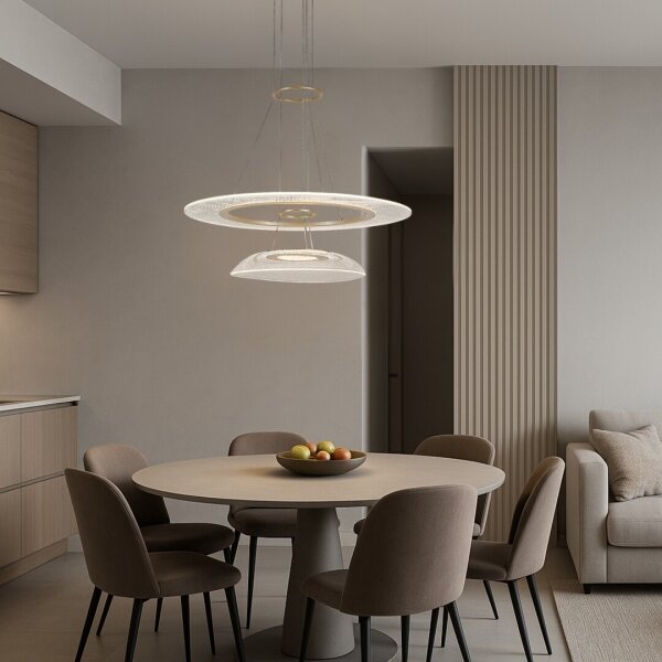 Rabalux 72412 - Lampadario LED a sospensione su cavo ZOFRAEL LED/36W/230V 3000K