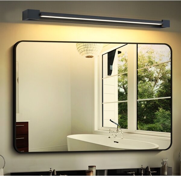 Brilagi-LED Illuminazione per specchio da bagno AQUA LINE LED/24W/230V 90 cm IP44 nero