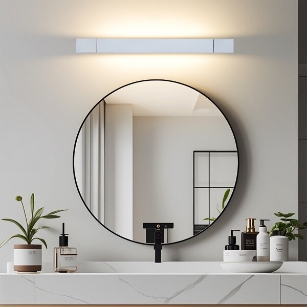 Brilagi-LED Specchio illuminato per bagno AQUA LINE LED/12W/230V 45 cm IP44 cromo opaco