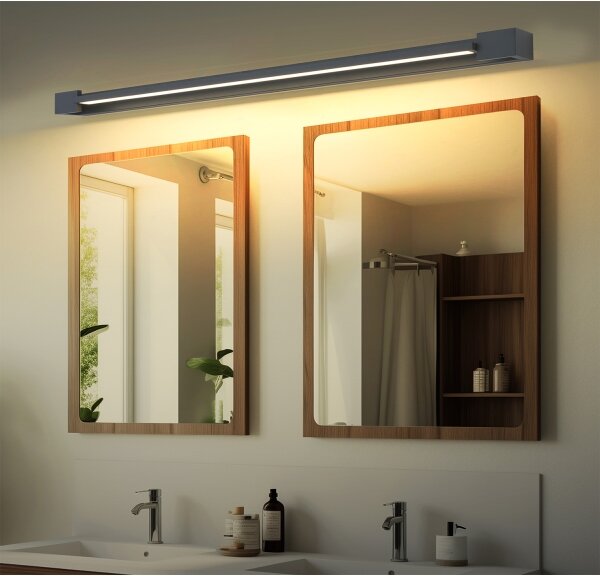 Brilagi-LED Illuminazione per specchio da bagno AQUA LINE LED/36W/230V 120 cm IP44 antracite