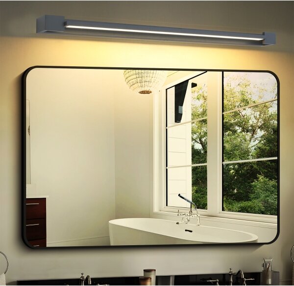 Brilagi - Illuminazione a LED per specchio da bagno AQUA LINE LED/24W/230V 90 cm IP44 antracite