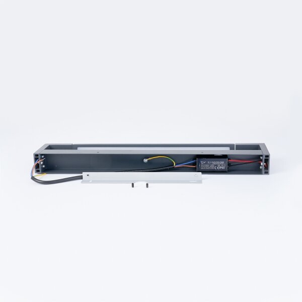 Brilagi - Lampada a parete LED per esterni AQUA LINE LED/12W/230V 45 cm IP44 antracite CRI 90