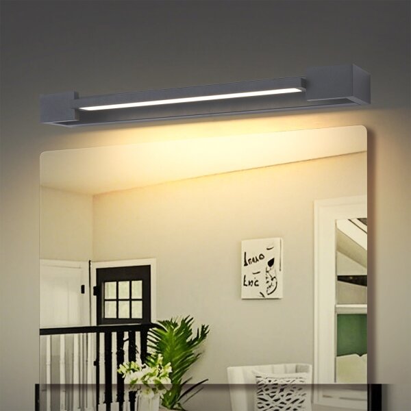 Brilagi - Illuminazione LED per specchio da bagno AQUA LINE LED/12W/230V 45 cm IP44 antracite