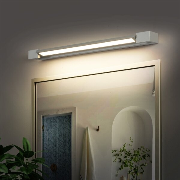 Brilagi-LED Specchio da bagno illuminato AQUA LINE LED/18W/230V 60 cm IP44 cromo opaco