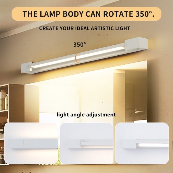 Brilagi- Illuminazione LED per specchio da bagno AQUA LINE LED/18W/230V 60 cm IP44 bianco