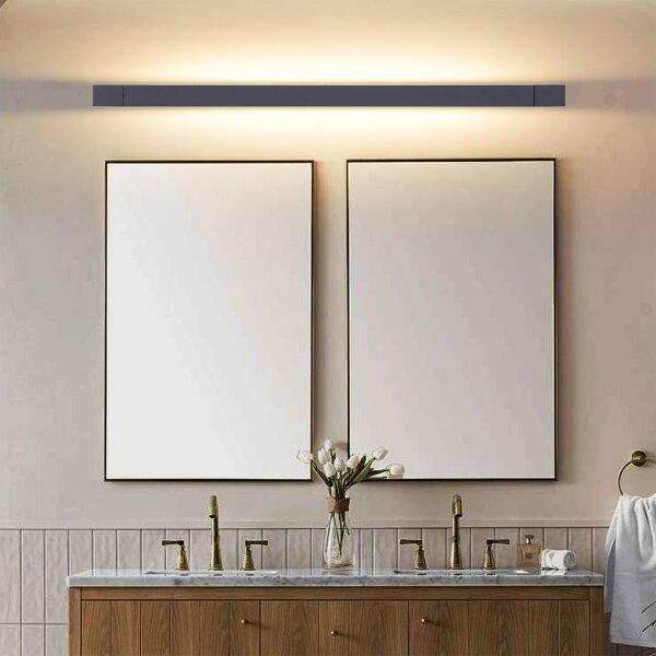 Brilagi-LED Illuminazione per specchio da bagno AQUA LINE LED/36W/230V 120 cm IP44 nero