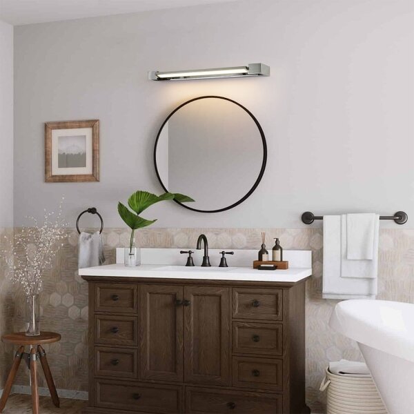 Brilagi-LED Specchio da bagno illuminato AQUA LINE LED/18W/230V 60 cm IP44 cromo lucido