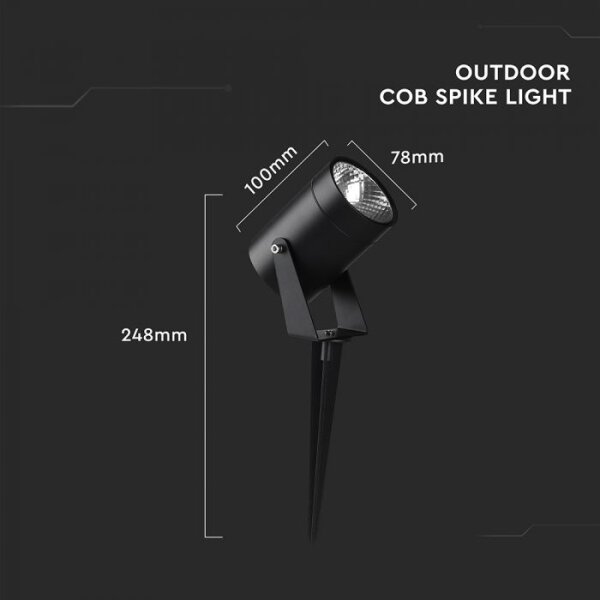 Lampada LED da esterno 10W 230V 3000K IP65