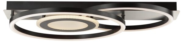 Brilliant - Plafoniera LED dimmerabile MAUREEN LED/27W/230V nero