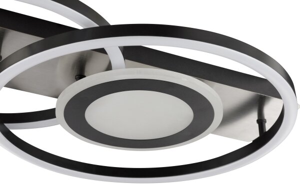 Brilliant - Plafoniera LED dimmerabile MAUREEN LED/27W/230V nero