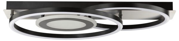 Brilliant - Plafoniera LED dimmerabile MAUREEN LED/27W/230V nero