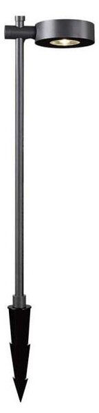 Lampada da esterno LED 7W/230V 3000K IP65 nera 102 cm