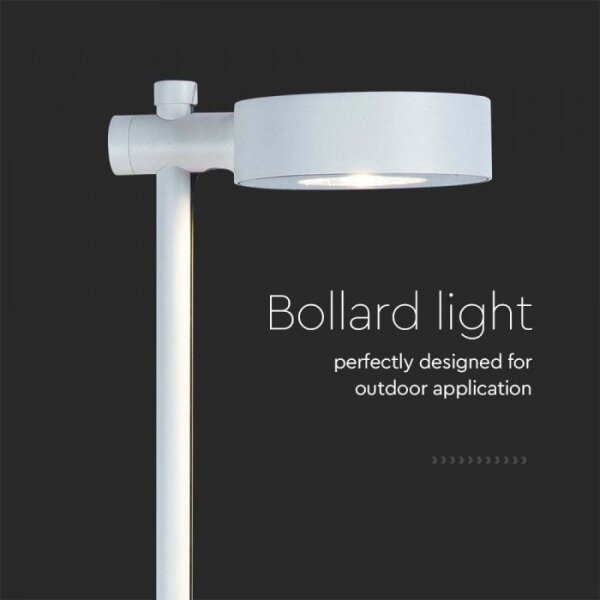 Lampada da esterno a LED 7W/230V 3000K IP65 bianca 102 cm