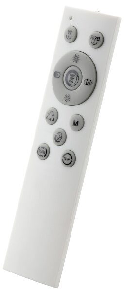 Brilliant-LED RGBW plafoniera dimmerabile BESSON LED/20W/230V 3000-6500K nera + con telecomando