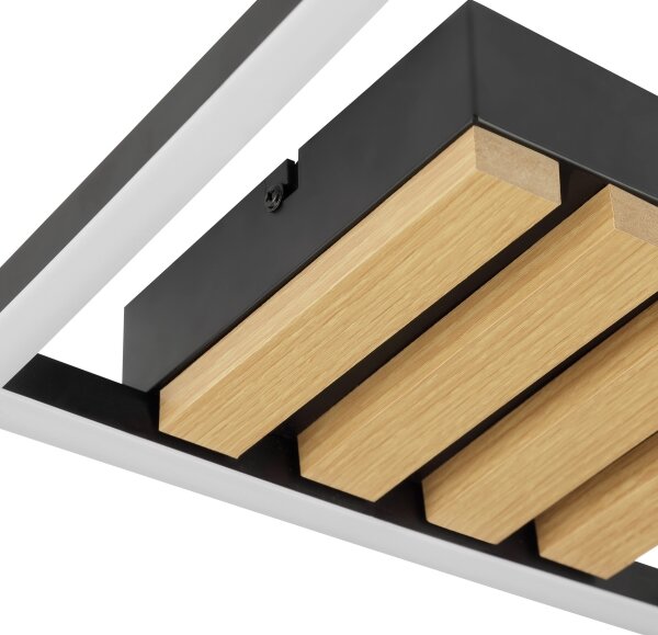 Brilliant - Plafoniera LED dimmerabile CALMA LED/15W/230V nero