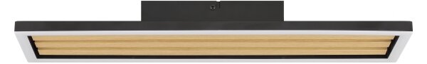 Brilliant - Plafoniera LED dimmerabile CALMA LED/15W/230V nera